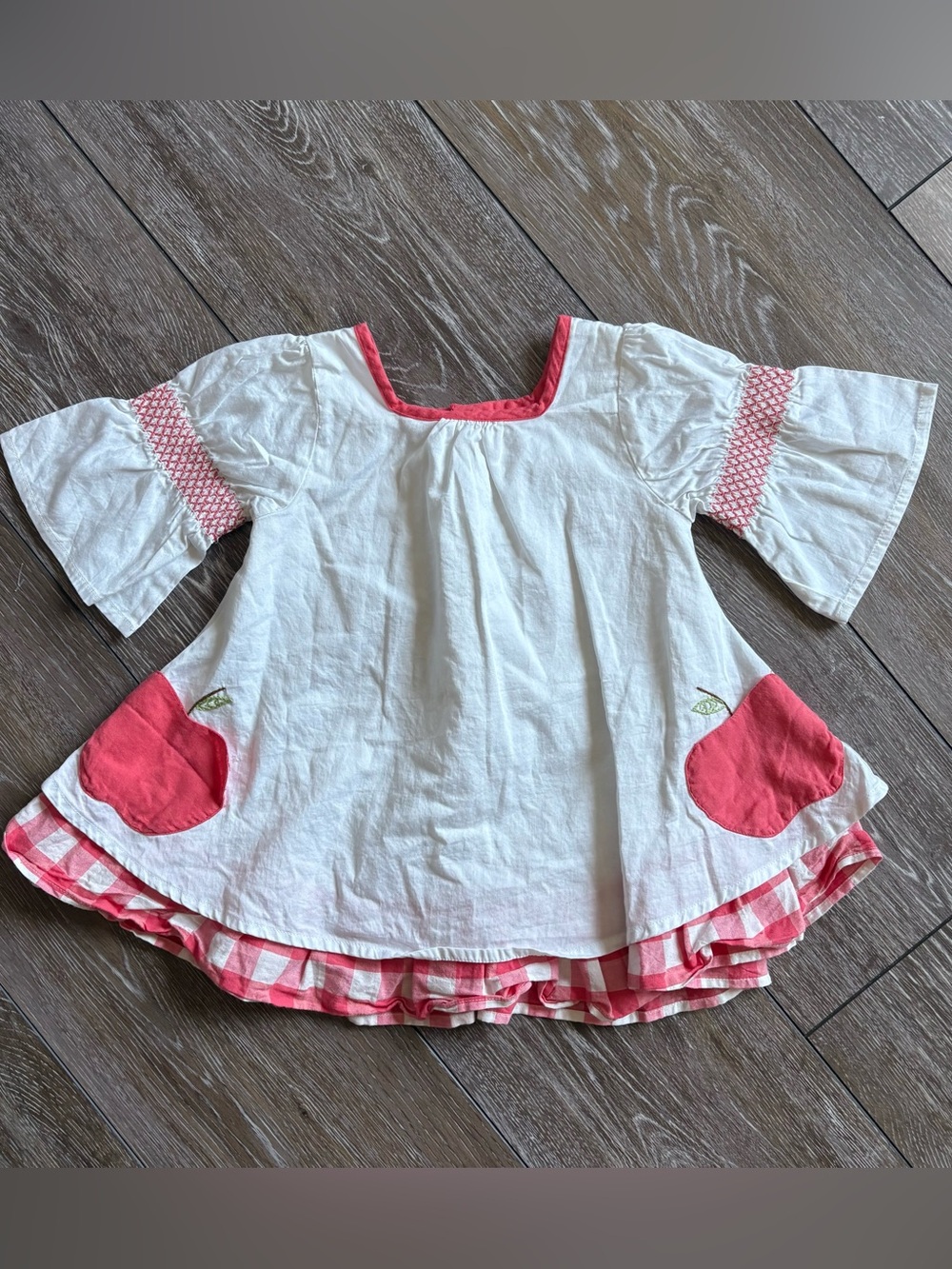 Well Dressed Wolf Apple Tunic  Size 3